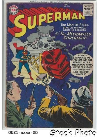 SUPERMAN #116 © September 1957 DC Comics